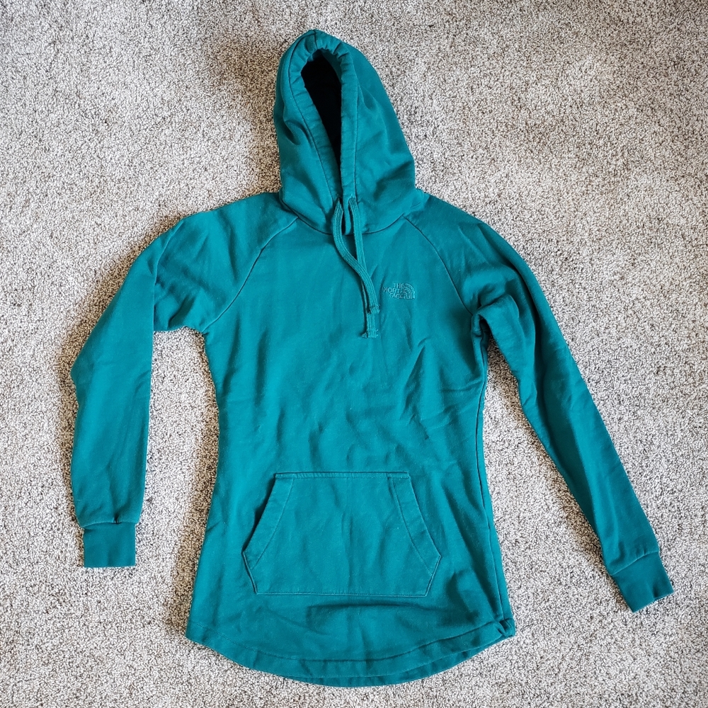 The North Face tunic length hoodie